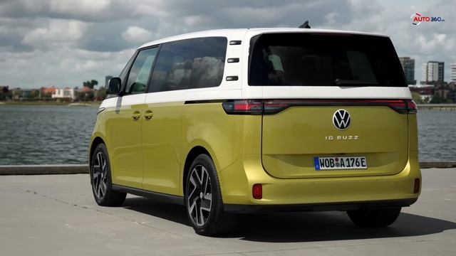 VW ID. Buzz - Elektrobus Bulli elektrisch - Vorstellung mit Jule Pickel - Volkswagen Nutzfahrzeuge смотреть онлайн