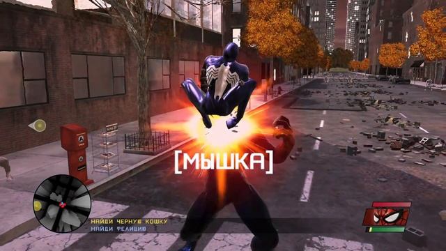 Spider-Man: Web of Shadows▷Черная Симбиотка▷Прохождение #14 смотреть онлайн