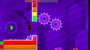 Прохождение уровня Geometrical Dominator в Geometry Dash