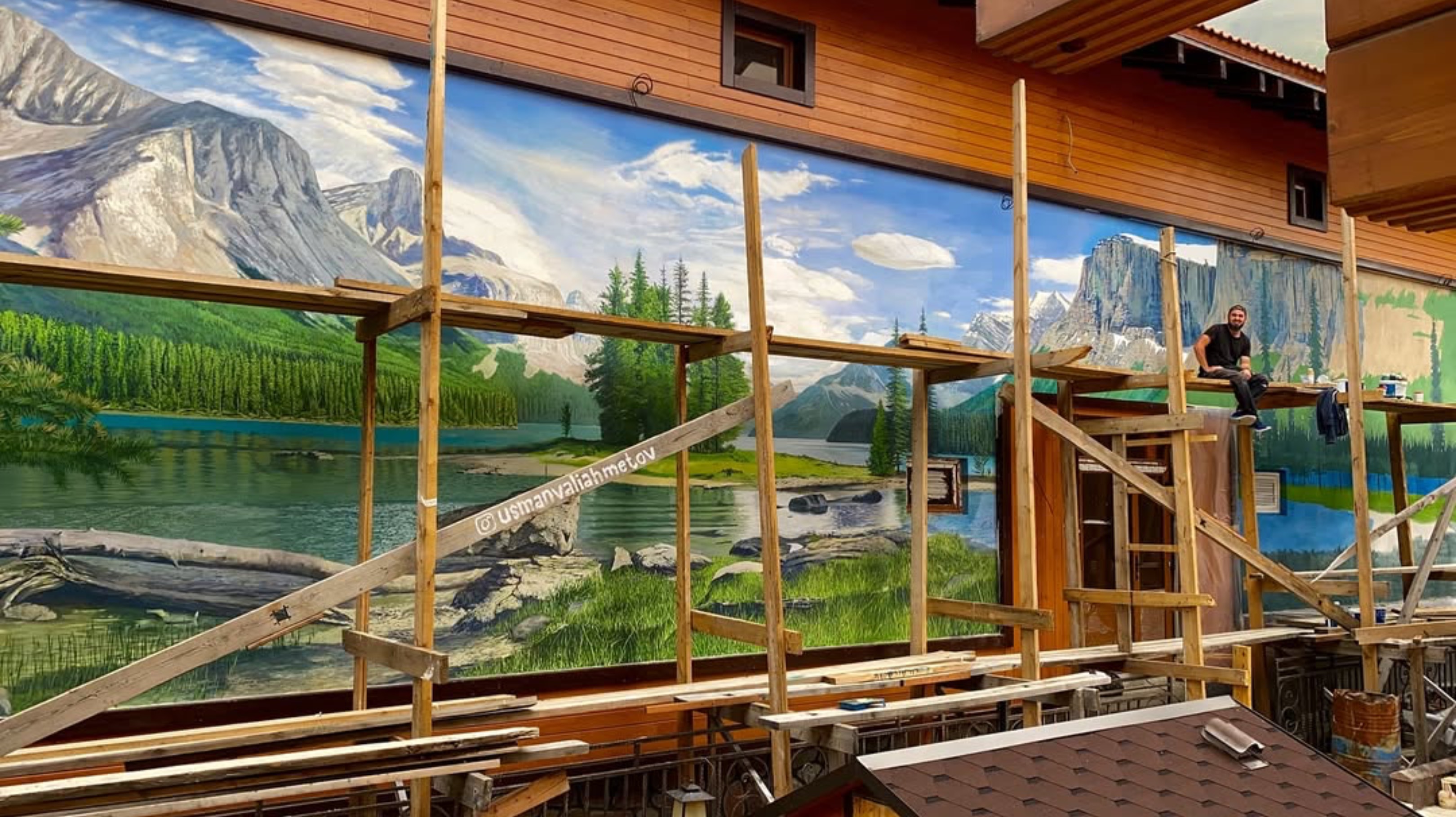 Художественная роспись фасада смотреть онлайн