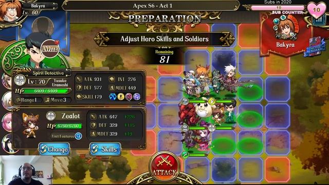 Langrisser Mobile - Apex Arena S6 - Act 1 смотреть онлайн
