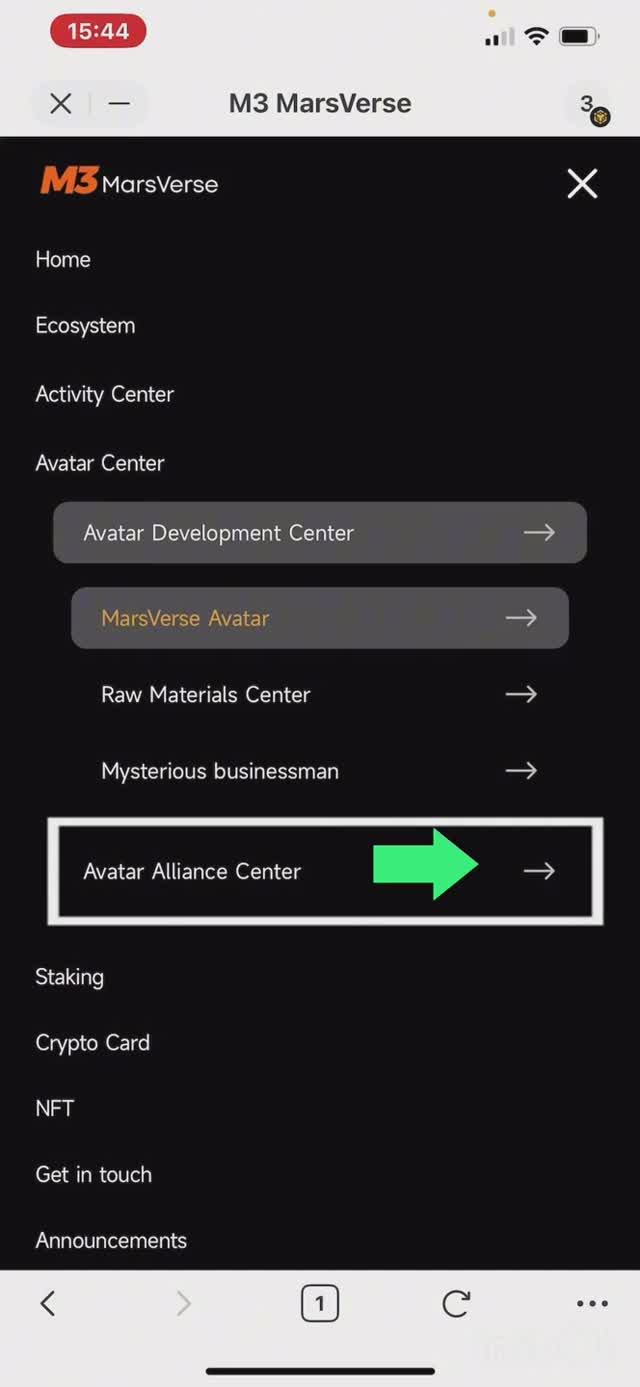 M3 DAO Обзор кабинета