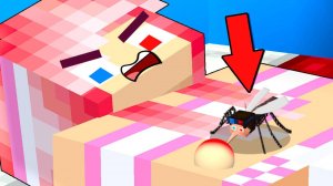 🦟ИГРАЮ ЗА КОМАРА И ТРОЛЛЮ ДРУЗЕЙ В МАЙНКРАФТ! ШЕДИ MINECRAFT