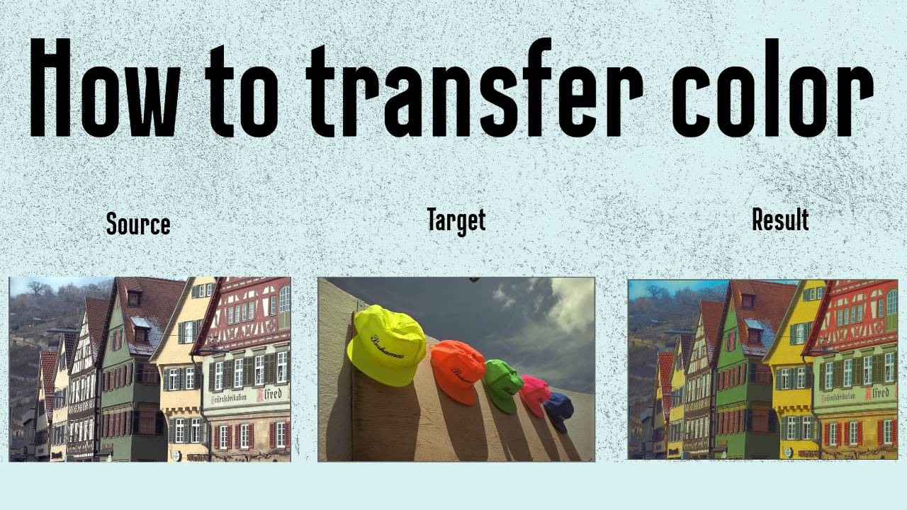 Amazing Color Transfer between Images смотреть онлайн