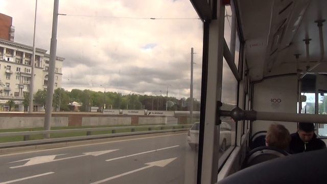 Поездка на троллейбусе Тролза-5275.05 «Оптима» (КР МТрЗ) №1417 №43 Карамышевская наб.-Прибрежный пр смотреть онлайн