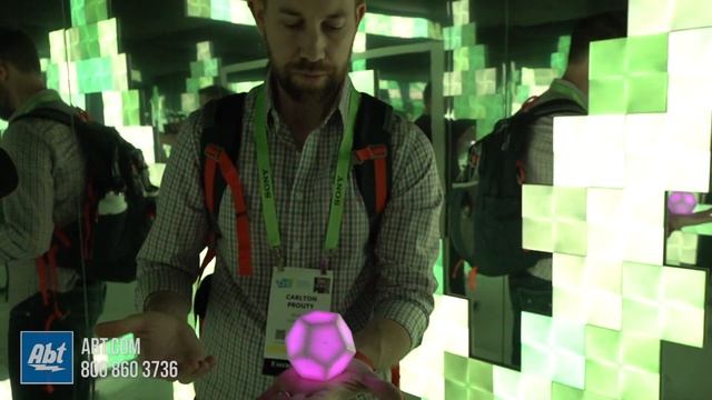 CES 2019 - Nanoleaf Canvas Remote Control Demo