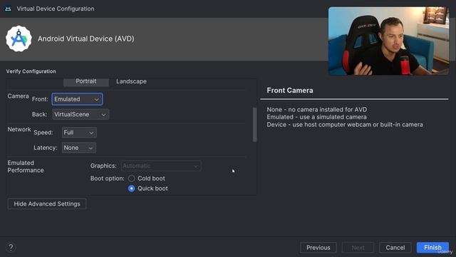 14. Day 1 - Setting up our Emulator смотреть онлайн