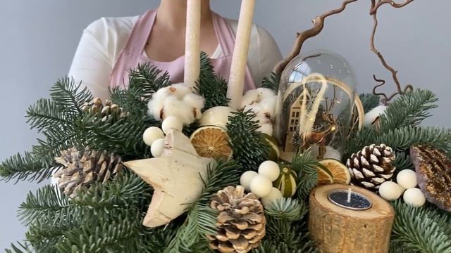 Новогодняя композиция Макалу