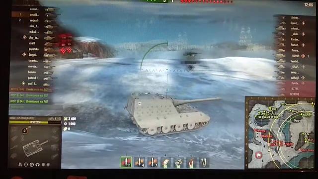 Jg.Pz.E 100 подрыв БК смотреть онлайн
