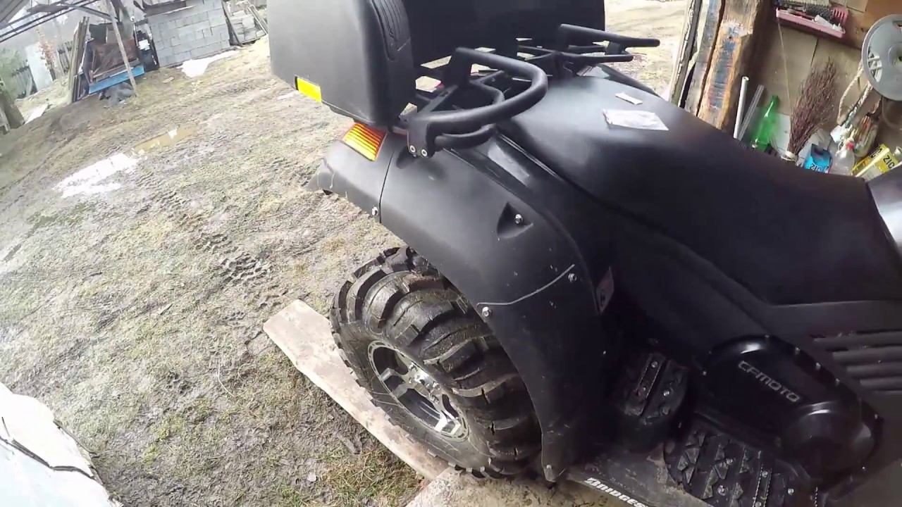 заглушка в бампер Cf Moto X5, X6