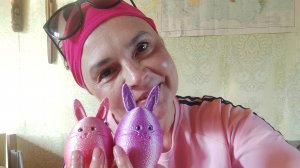 АСМР 🐣 3d игрушки 🌞 Пасхальные зайчики 🐰