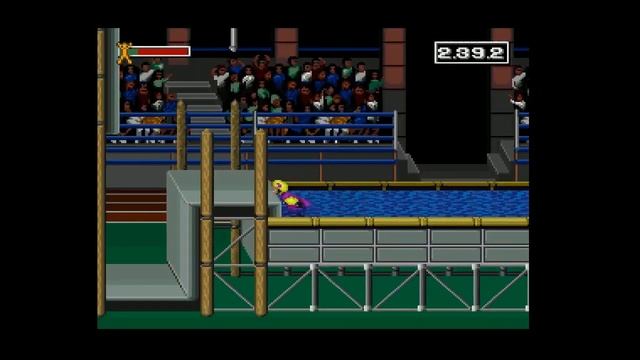 Retro Game Gauntlet, часть 2 - Nickelodeon GUTS (SNES) смотреть онлайн