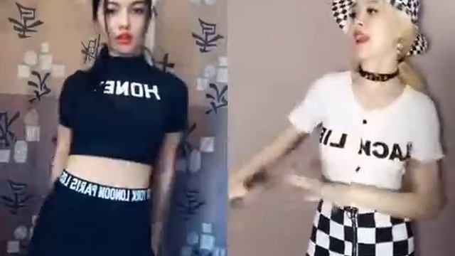 #дуэт с @aselmustafaeva7 black or white? Отправьте смайликом (⚫️⚪️) #рекомендации #dancechallenge смотреть онлайн