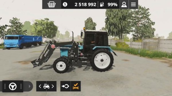 Farming simulator 20 как сделать фронтальный погрузчик на МТЗ 82