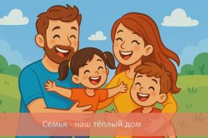 Песня для всех - Семья - наш тёплый дом