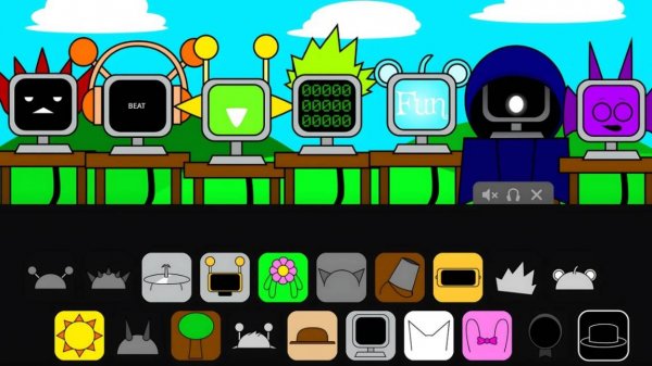 Incredibox Sprunki Разборка: Mr. Fun Computer vs. Mr. Tree 🌲💻 – Кто будет отбивать Такт?!