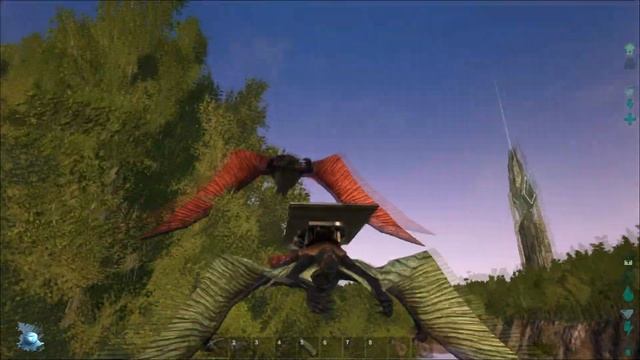 Тамим топового Кетцаля, Quetzal на второй день в ARK Survival Evolved