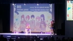Doki Doki Literature Club cosplay performance // Доки Доки Литературный Клуб косплей дефиле