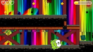 Red Ball 4 Om Nom Mod vs Boss.Volume 5 all level.Красный шарик 4 мод на ам няма