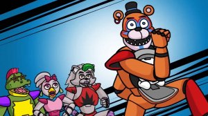 Весь FNAF Всего за 1 Минуту Анимация Мультик