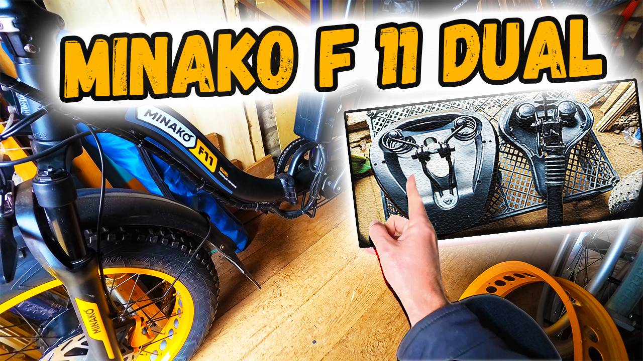 Minako F11 Dual первые впечатления и замена седла смотреть онлайн