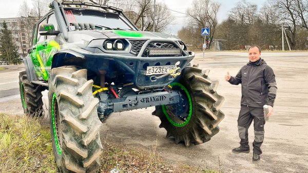 ДОИГРАЛИСЬ! ОФФРОУД МОНСТРЫ  ПОТЕРЯЛИ КОЛЕСО. BMW X5, Уаз Патриот, Nissan patrol off road.
