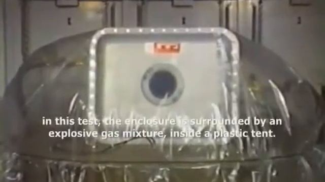 Ex D Explosion Test