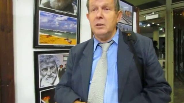 Лев Тарнопольский на открытии выставки, посвященной 70-летию Независимости и Дню алии смотреть онлайн