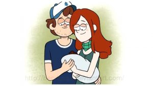 ГРАВИТИ ФОЛЗ  Взрослые Диппер, Мэйбл и Венди