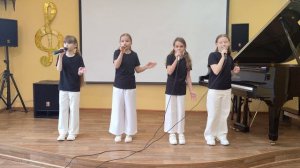 Квартет "Светляшки" Елисеева Екатерина, Силенко Анастасия, Сурикова Дарья, Федосеева Валерия 2025