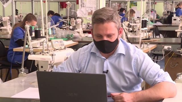 Рязанский кластер Детских потребительских товаров приступил к пошиву масок смотреть онлайн