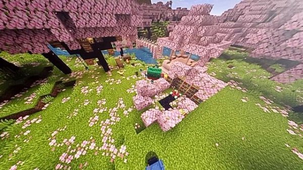 cherry relax minecraft video