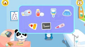 Baby Panda Hospital Малыш Панда Больница. Мультфильм 😯🐼🏥