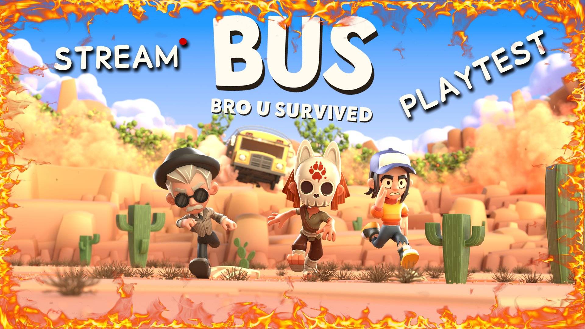 BUS Bro u Survived Playtest Stream смотреть онлайн