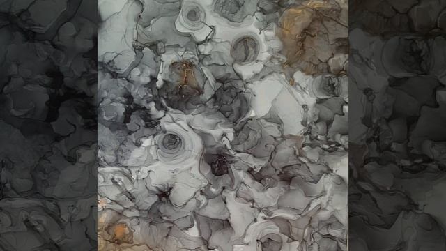 Абстрактная картина "Цветы" смотреть онлайн