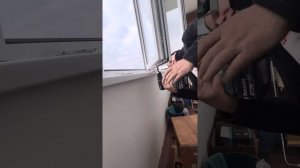 Установка створки вместо глухого окна