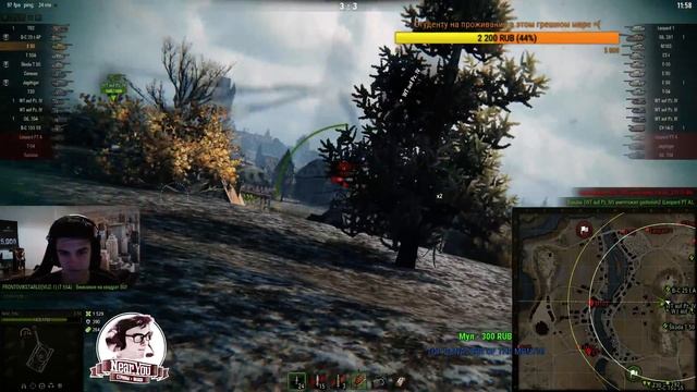 Поднимаем КПД на танках 8-9 лвла! Стрим от 16.11.16 смотреть онлайн