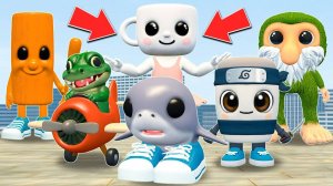 Популярные итальянские мемы и другие персонажи в Гаррис моде