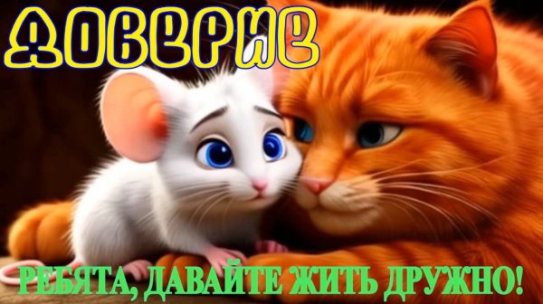 Доверие. Ребята, давайте жить дружно!