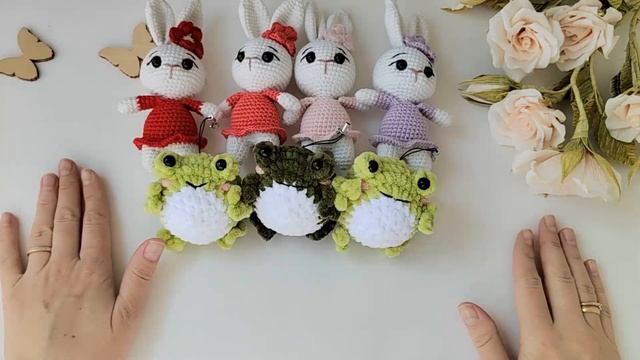 Вязовлог // 1 МК - 4 разные зайки // Новая игрушка смотреть онлайн