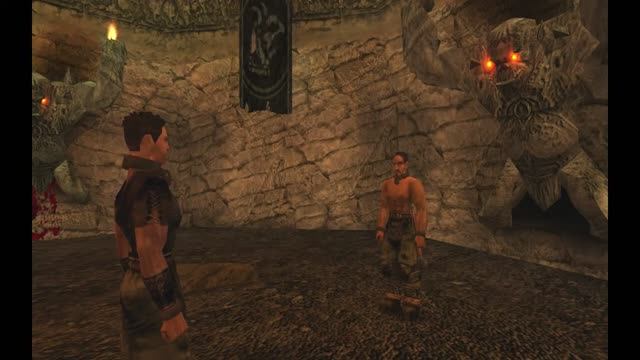 3. Готика II Темная сага - Бойцы арены, Еда для Артуса и Знакомство с Джулиано