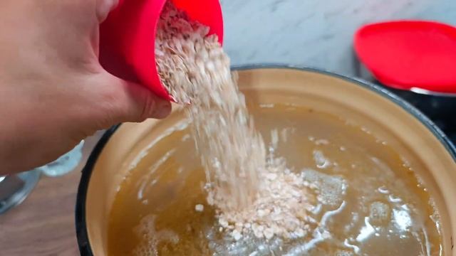 ВАРИМ КАШУ ДЛЯ СОБАКИ//КАША С МЯСОМ ДЛЯ ВЗРОСЛОЙ СОБАКИ