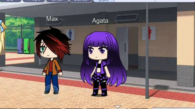 Клип. Поезда. Женя Трофимов. ( гача лайф )