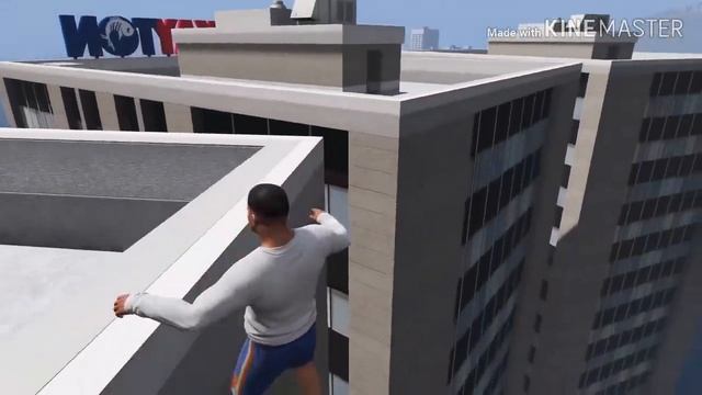 Падение в GTA 5| Прыжки в воду в GTA 5 смотреть онлайн