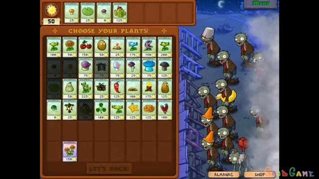 Растения против Зомби / Plants vs Zombies: level 4-6 to 4-10 смотреть онлайн