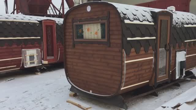 КОМФОРТНАЯ, НЕБОЛЬШАЯ и НЕДРОГАЯ БАНЬКА! Квадро 2,1 на 4 метра смотреть онлайн
