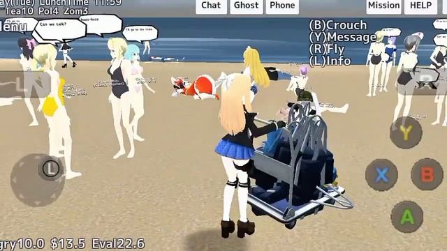 [SGS] вообще то сейчас лето и надо на пляж 👿🏝️