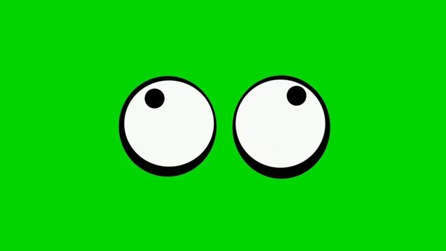 Yeşil Ekran Dönen Gözler. Green Screen Rotating Eyes. Зеленый экран вращающиеся глаза