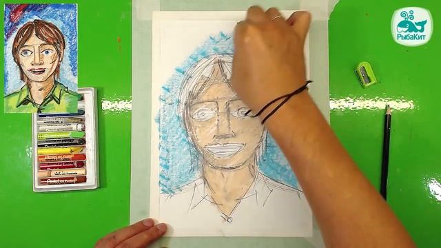 Как рисовать портрет смотреть онлайн