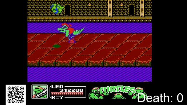 Прохождение TMNT 3 без смертей /No Death (Nes, Famicom) смотреть онлайн